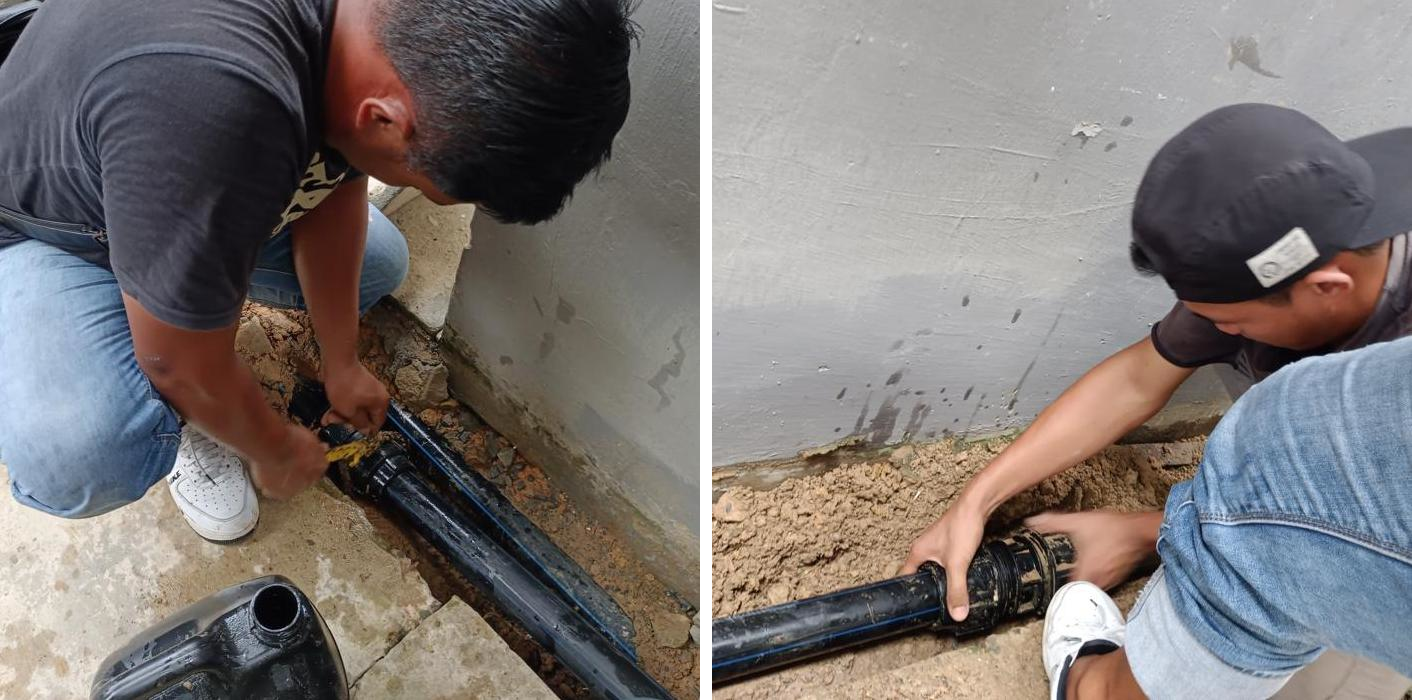 Maintenance Work - 3.WATER PIPE RECTIFICATION