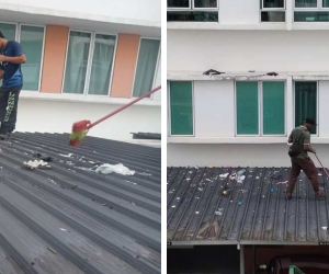 Maintenance Work - Roof Cleaning (1)