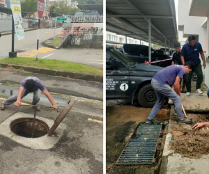 Maintenance Works - Poly Pipe Rectification at Block 2U (22/10/2024)